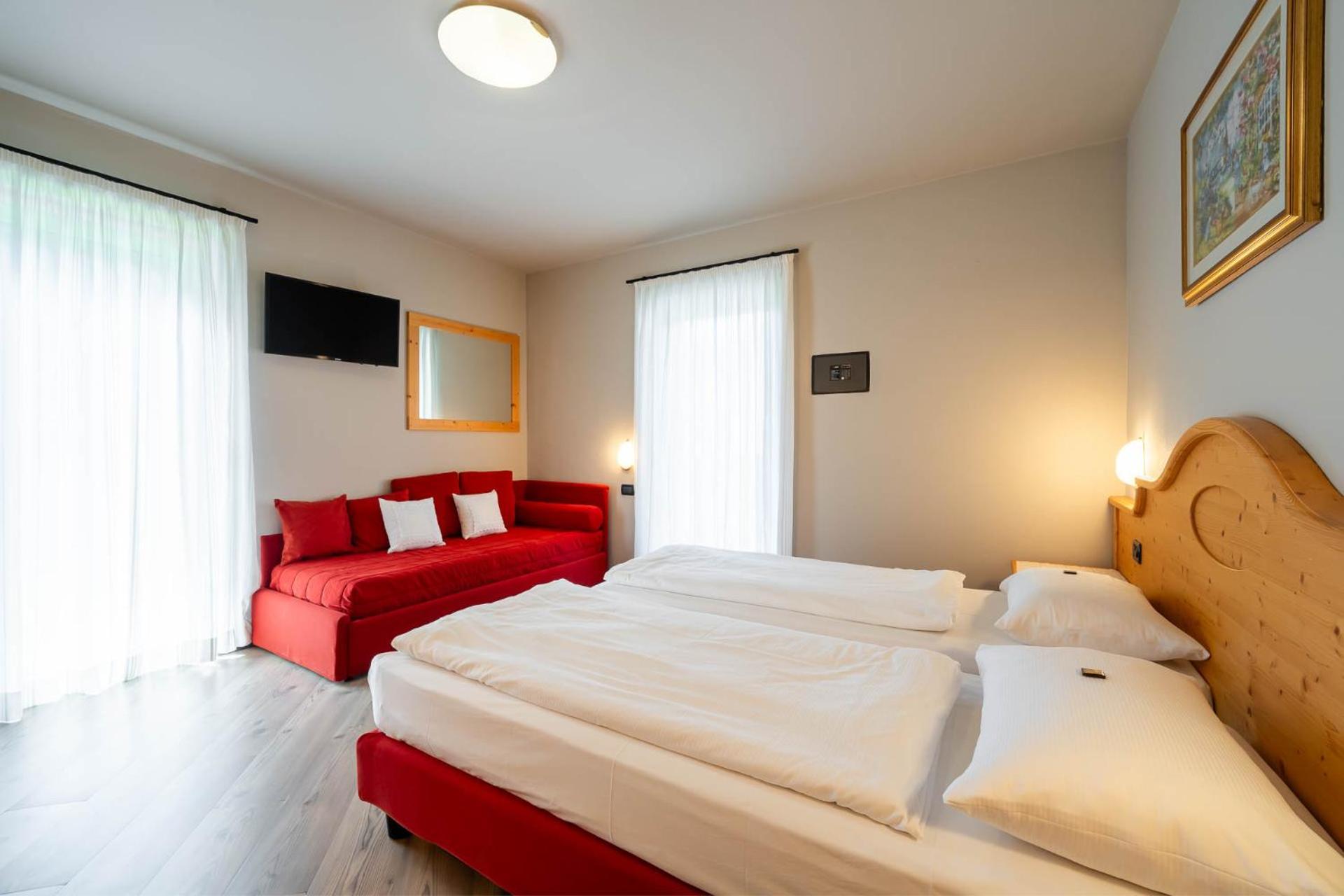 Garni Letizia Bed & Breakfast Campitello di Fassa Bagian luar foto